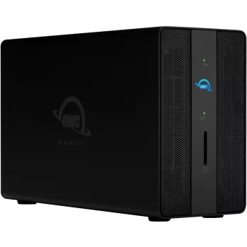 OWC Gemini Dual drive TB3 riistvaraline RAID-salvestus- ja dokkimiskorpus – Thunderbolt 3 – Thunderbolt