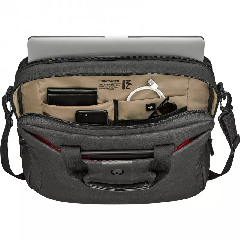 Portfell Wenger SwissGear MX Eco Brief 40,6 cm 16 tolli hall
