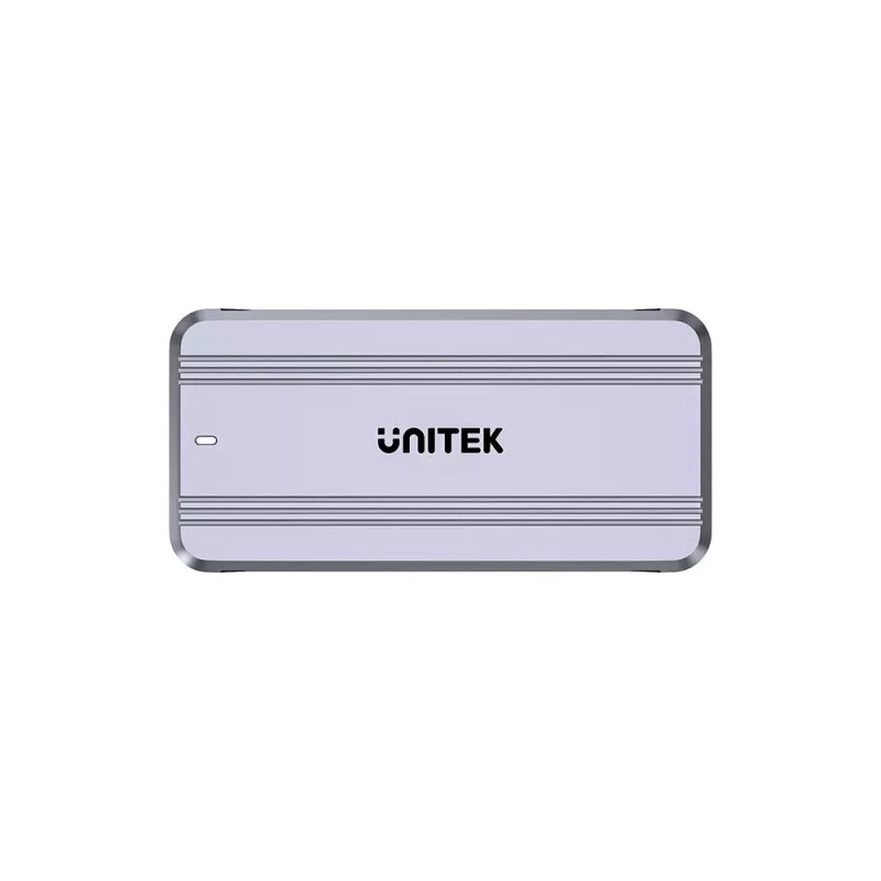 SSD-korpus Unitek S1242AGY01-EU USB4 40Gbps, M.2 NVMe, kuni 8TB, alumiinium/plast, aktiivjahutus