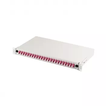Patch-paneel DIGITUS DN-96432-4 19-tolline 1U 24× LC duplex OM4 hall