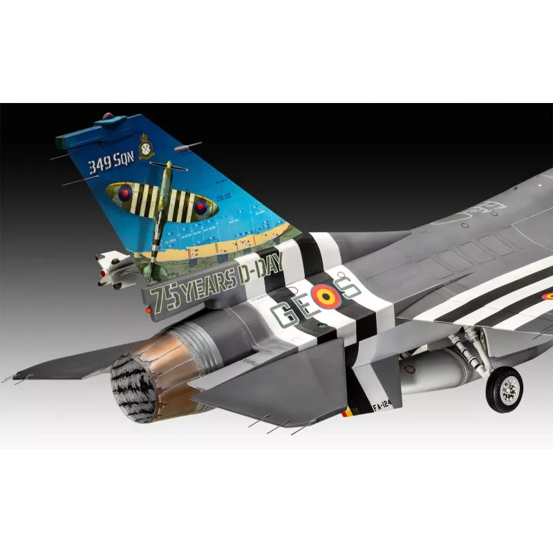 Plastikmudel REVELL F-16 Falcon 50. aastapäeva komplekt mõõtkavas 1:32