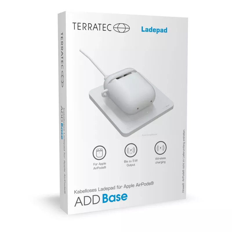 Peakomplekt Terratec ADD Base Valge USB Juhtmevaba Laadimine Siseruumides