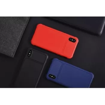 Löögikindel kaitseümbris Devia Shark1 iPhone XS Max 6.5 jaoks, sinine