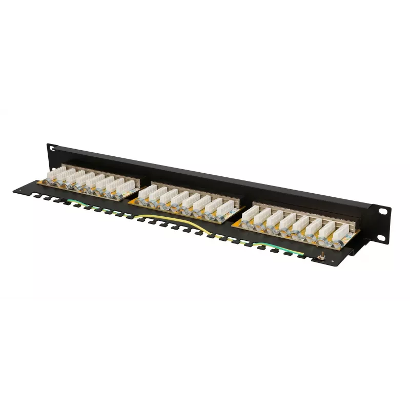 Extralink CAT6 STP V2 | Patchpaneel | 24 porti