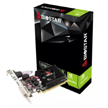 Videokaart BIOSTAR GeForce 210 — 1 GB GDDR3, 64-bit, PCIe x16 2.0, 589 MHz