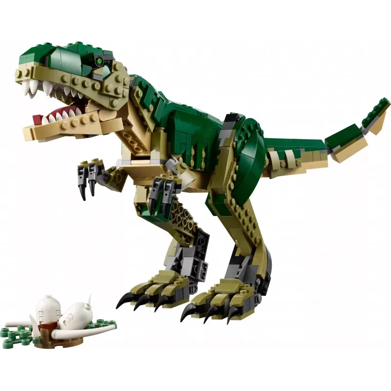 Ehituskomplekt LEGO Creator 3-in-1 T.Rex ehitatav mudelikomplekt, 626 tk, 150 mm kõrgus, vanus 9+