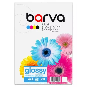 Fotopaber Barva (IP-C200-346) Läikiv, 200 g/m², A3, 20 lehte