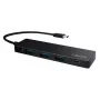 LogiLink UA0311 USB-C 3.2 Gen 2 multipordijaotur 4 porti must