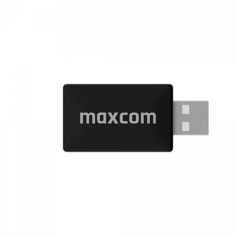 Juhtmeta raadio autoadapter MAXCOM MC02 Wave Bluetooth-ühendusega autosiseseks heli voogedastuseks