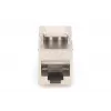 Keystone-moodul Digitus CAT 8.1 RJ-45 varjestatud lame valge