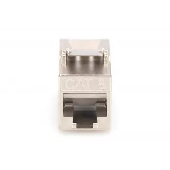 Keystone-moodul Digitus CAT 8.1 RJ-45 varjestatud lame valge