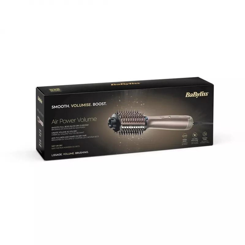 BaByliss AS95E Air Võimsus Volume Hot air brush Champagne 1000 W