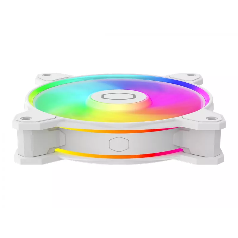 Cooler Master MasterFan MF120 Halo2 White Edition 120mm ARGB korpusetuuleti