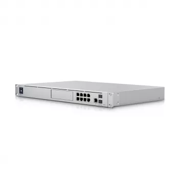 Gateway UBIQUITI Dream Machine Special Edition — riiul 1U, 8x RJ-45 LAN, PoE, 1,7 GHz protsessor, 4 GB DDR4, 16 GB välkmälu, 3,3 cm puuteekraan