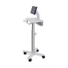 Ergotron tahvelarvuti käru, SV10 - käru tahvelarvutile / klaviatuurile - meditsiiniline - metall - valge, alumiinium - ekraani suurus: kuni 30,5 cm (kuni 12 tolli)