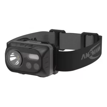 ANSMANN ANS 1600-0386 LED-pealamp — patareitoide, kompaktne käed-vabad valgus