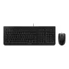CHERRY DC 2000 klaviatuur, hiir kaasas, kontor, USB, QWERTZ, saksa, must
