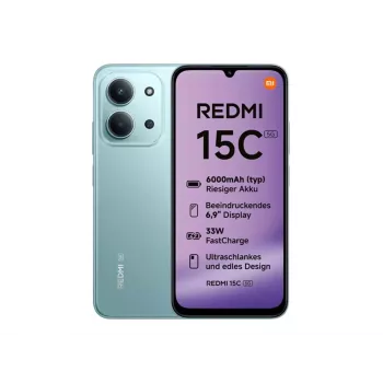 Xiaomi Redmi 15C 5G - 5G nutitelefon - Dual-SIM - RAM 8 GB / sisemälu 128 GB - microSD pesa - 6,9 tolli - 1600 x 720 pikslit (120 Hz)
