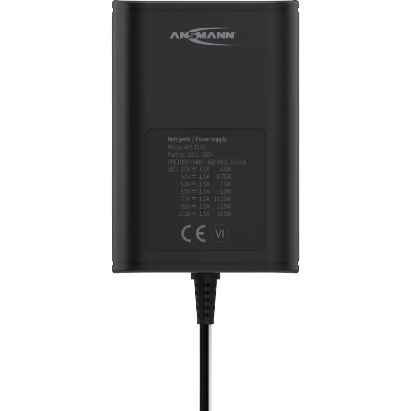 Laadija Ansmann APS 1500 Universal Must