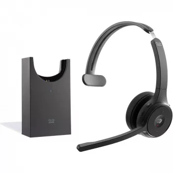 Headset 721 Wireless SINGLE+STAND Carbon Must Usba B