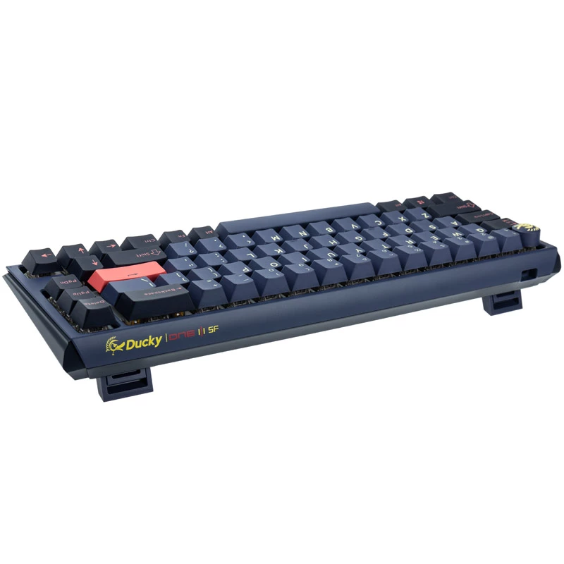 Ducky One 3 SF klaviatuur mängimiseks USB QWERTY inglise sinine