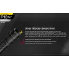 Taktikaline taskulamp Nitecore P10 V2 — 1000 lm, IP68 veekindel, põrutuskindel, 95 g, 18650/CR123 ühilduv