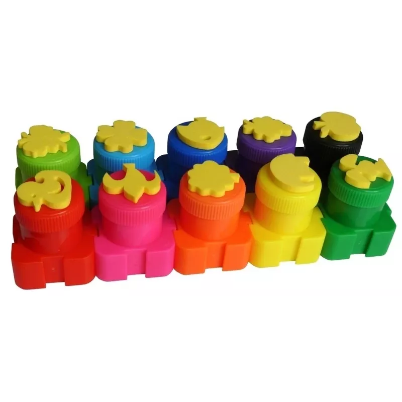 Colorino Kids sõrmevärvid 10 värvi