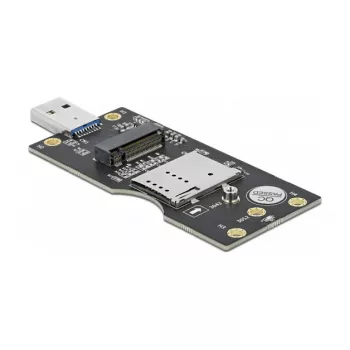 Delock 63166 USB 3.0 Type-A M.2 Key B muundurile SIM-pesaga