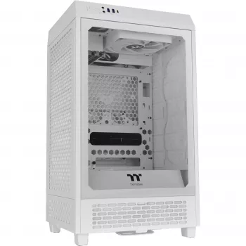 Thermaltake The Tower 200 Micro-Torn Mini-ITX-korpus vaateaknaga valge