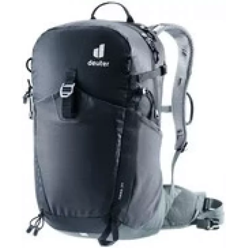 Seljakott DEUTER Trail 25 — 25L matkapäevakott, must-kiltkivi