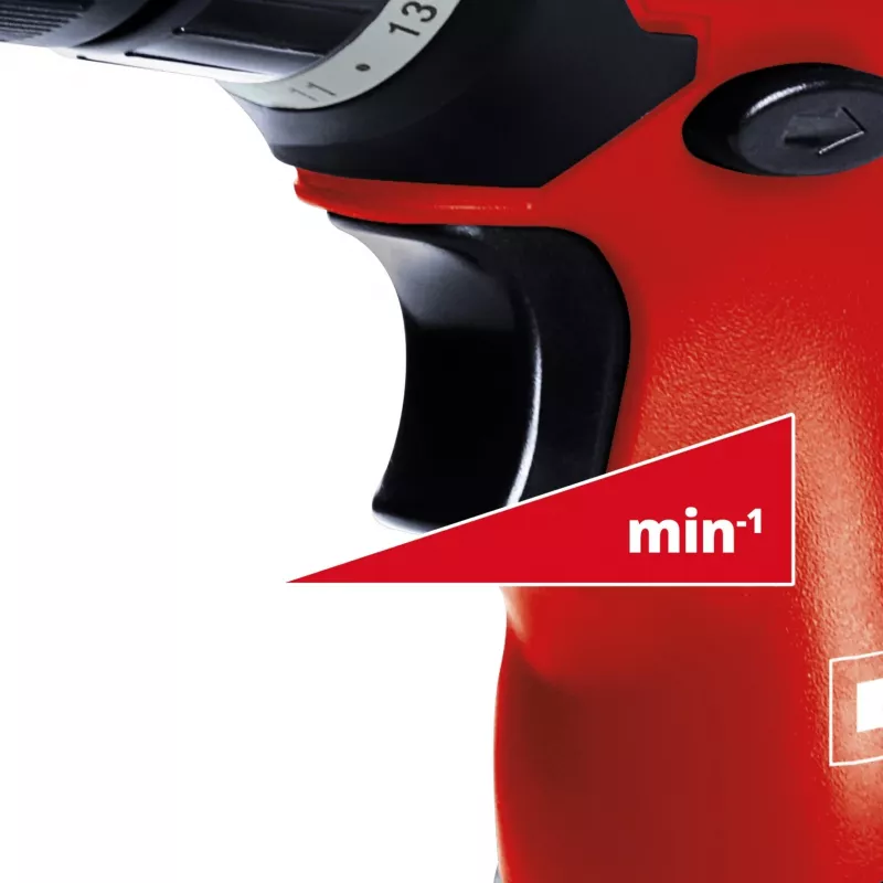 Einhell TH-CD 12-2 Li Keyless 1 kg Must, Punane