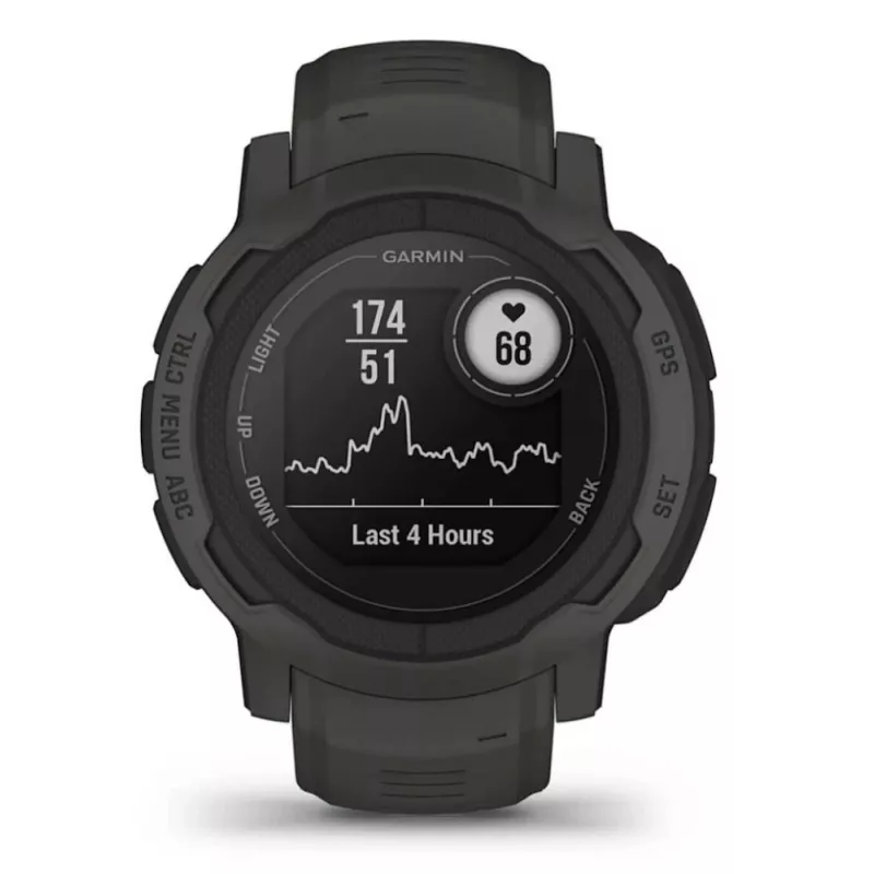 Garmin Instinct 2 2.29 cm (0.9) MIP 45 mm Digitaalne 176 x 176 pikslit Grafiit GPS (satelliit)
