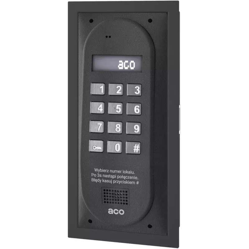 ACO CDNP8ACC ST intercomi juhtpaneel