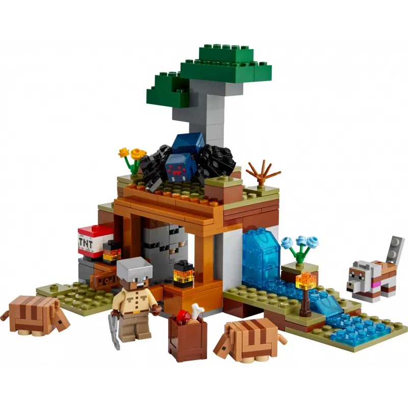 LEGO MINECRAFT 21269 Armadillo kaevanduse ekspeditsioon