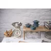 Staub Mini Cocotte ümmargune, 4 tk – 200 ml, antiiktürkiis