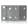 Kinnituskomplekt Ubiquiti UACC-Rack-Ear-1U Hall Tsingitud teras