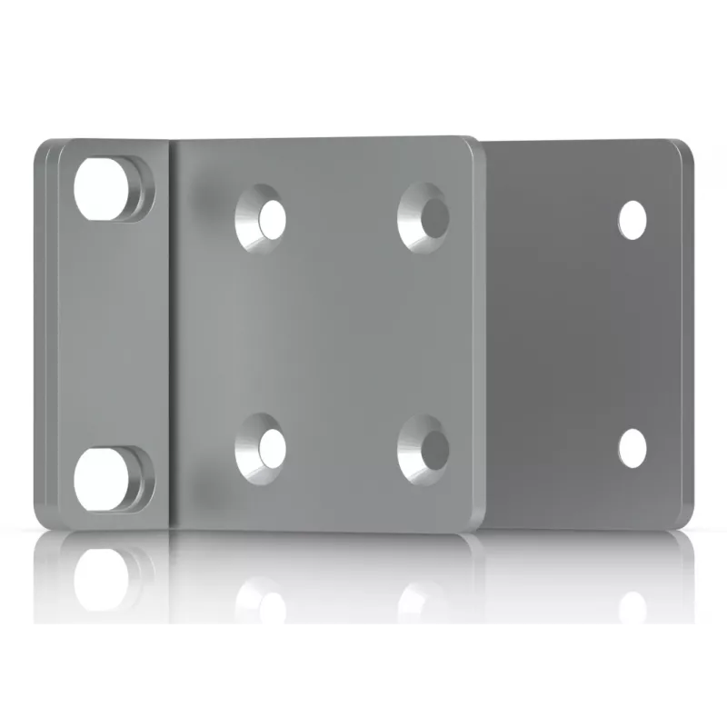 Kinnituskomplekt Ubiquiti UACC-Rack-Ear-1U Hall Tsingitud teras