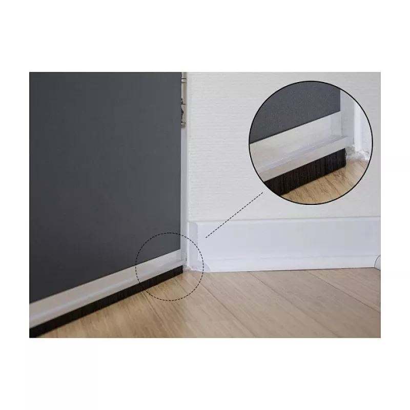 Harjatihend DeLOCK 66650 20 mm alumiiniumprofiiliga, nurga kujuline, pikkus 1 m