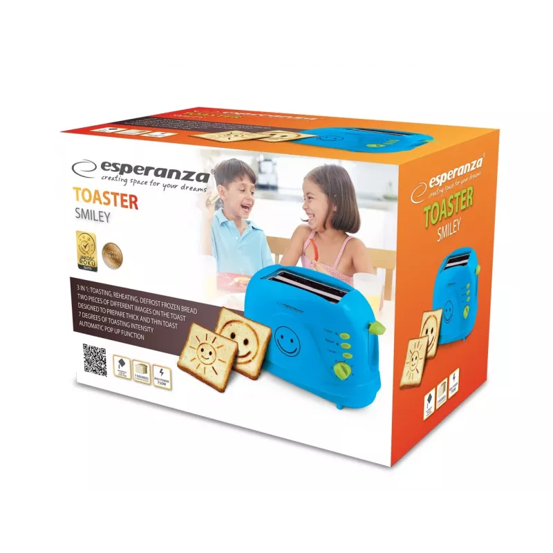 Esperanza EKT003B röster 750 W sinine