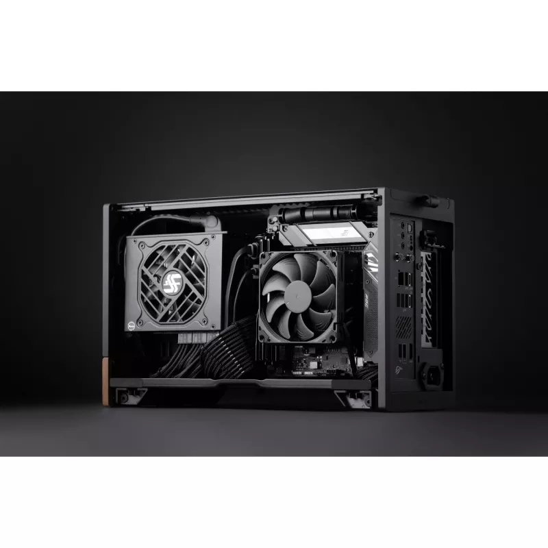 NOCTUA NH-L9x65 chromax.Must madala profiiliga protsessori jahuti