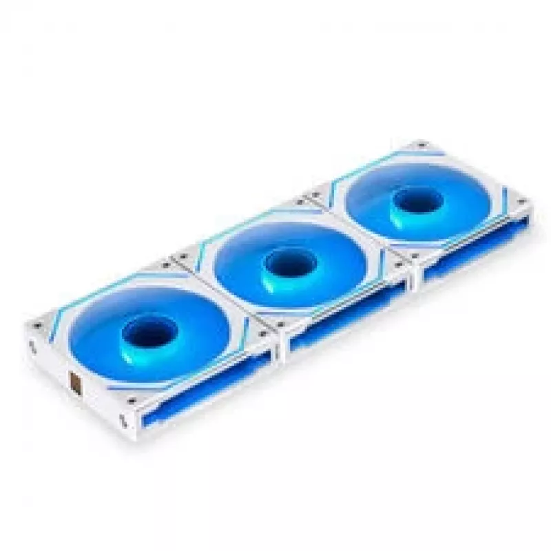 LIAN LI UNI FAN SL-INF 120 ARGB Reverse Blade PWM Ventilaatorikomplekt - 6 tk, Valge