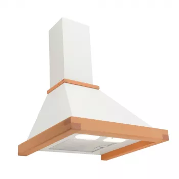Seinale kinnitatav õhupuhasti AKPO WK-4 Rustica Eco 60 cm, väljatõmbe/ringlusrežiim, max 425 m³/h, teras/puit, pronks