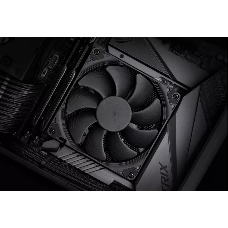Protsessori jahuti Noctua NH-L9i chromax.Must, madalprofiilne 92 mm ventilaator, LGA1151/LGA115x/AM4 toega, 37 mm kõrgus, 95x95 mm jahutusradiaator