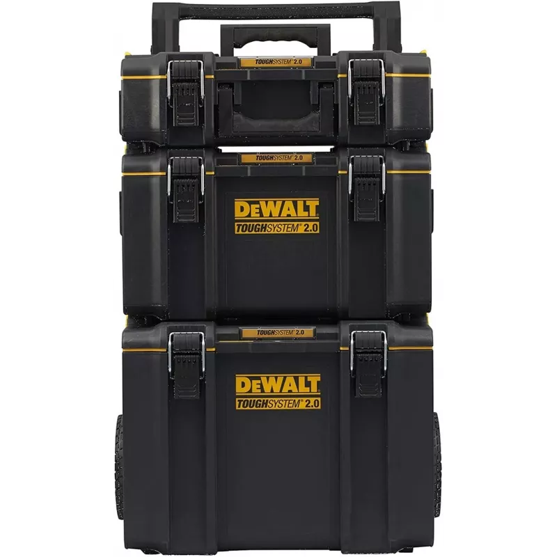 Tööriistade hoiukast DeWalt DWST83402-1, must/kollane, 554×500×1150 mm