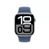 Apple Watch S10 Alumiinium Cellular 42mm Hõbedane (Spordirihm Denim) S/M