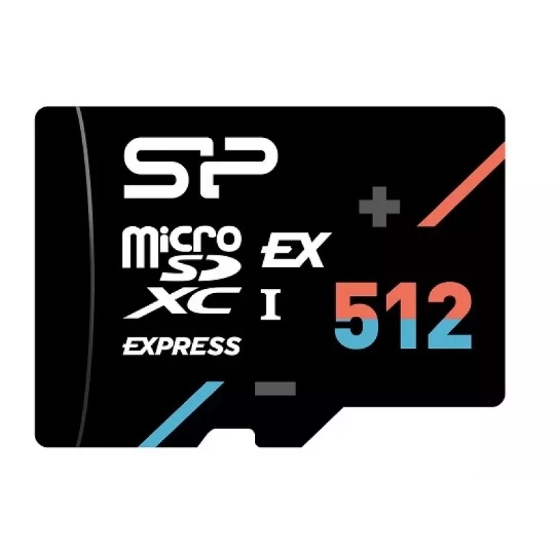 microSDXC mälukaart Silicon Power Hypera microSDXC Express 512 GB — UHS-I U3, V30, A1, klass 10
