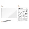 Tahvel Nobo Essence Steel 1200x900mm (1905211)