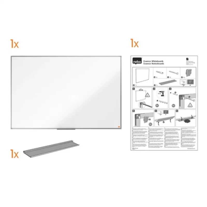 Tahvel Nobo Essence Steel 1200x900mm (1905211)