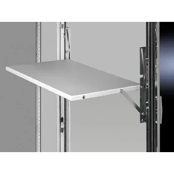 Reguleeritav riiul serveririiulile Rittal 4638.800, hall, 613×400 mm, koormus 30 kg