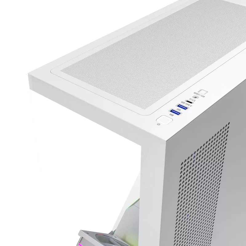 Modecom Volcano Stellar Plus ARGB Midi 5F Valge